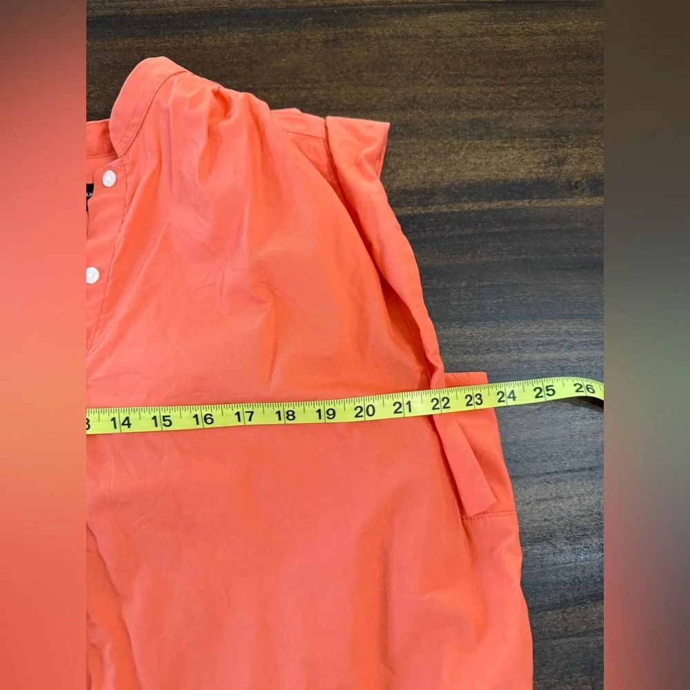 Banana Republic Women's Orange Button-Down Shirt
